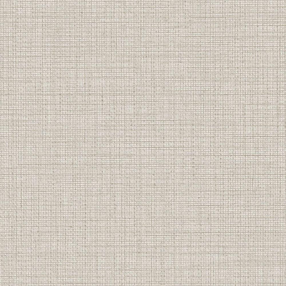 Papel De Parede Colorkey Têxtil Branco/bege - 10m X 0.53m