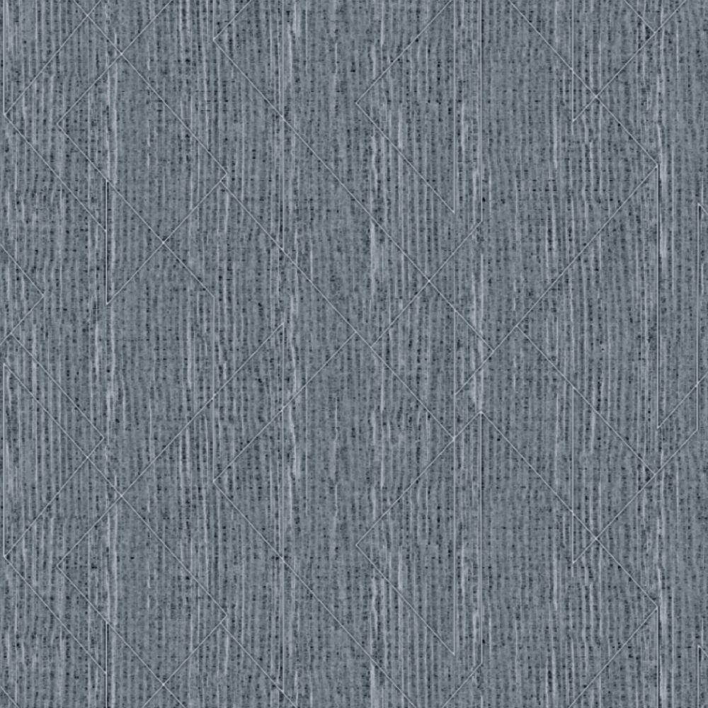 Papel De Parede Geométrico Cinza Vip1010 - 10m X 0.53m