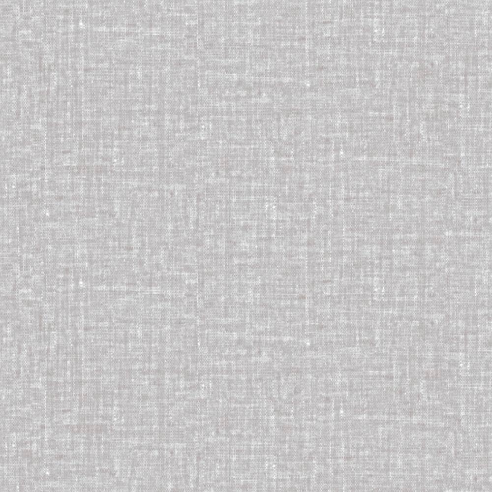 Papel De Parede Vip Aspecto Têxtil Cinza 10m X 0.53m
