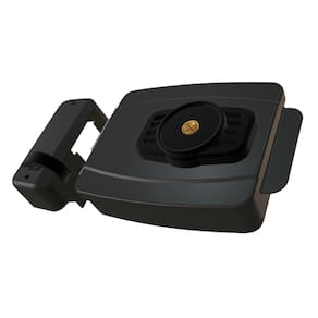 Fechadura AL100 42mm intern tetra furação conv 12V cinza AGL