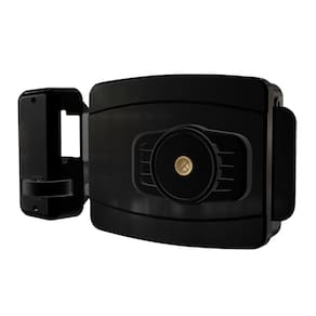 Fechadura AL100 42mm interna tetra furaç espec 12V preta AGL