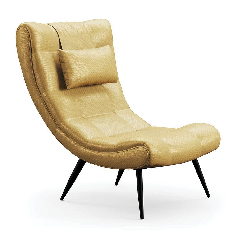 Poltrona Sher Facto Pés Palito de Ferro - D`Rossi