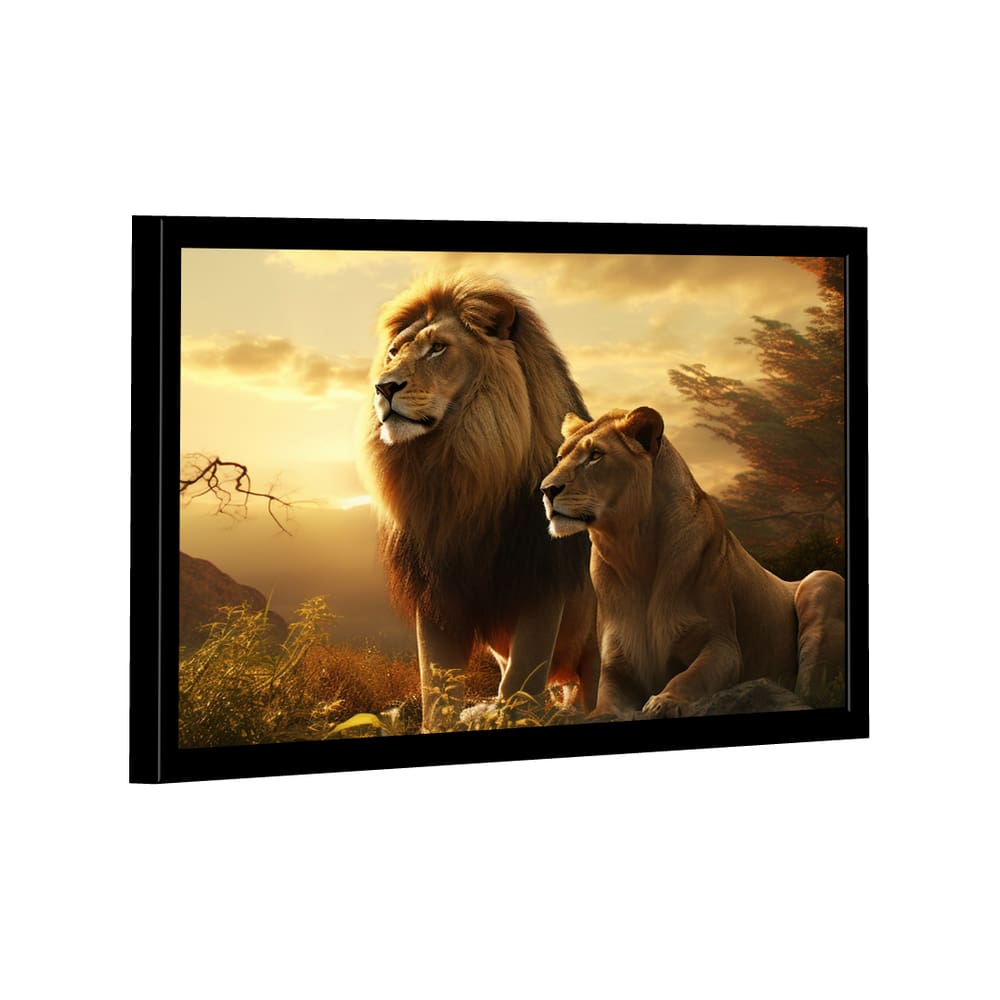 Quadro Casal Observador -- BR ARTES