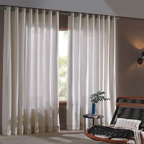 Cortina Duo Total Monaco 5,40x2,50m Linho - Bella Janela