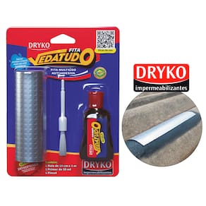 Fita Asfáltica Aluminizada Telhado Auto Adesiva 10cm X 1m