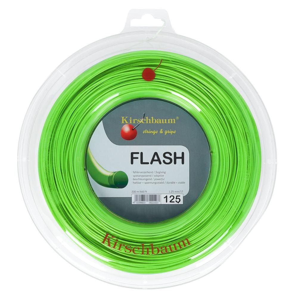 Corda Kirschbaum Flash 17L 1.25mm Rolo com 200 Metros Verde