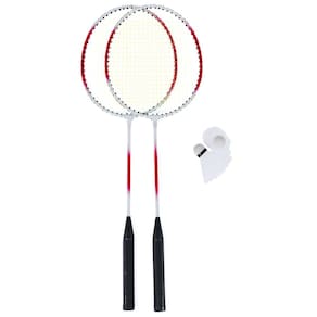 Kit Badminton Hyper Júnior Lazer com 02 Raquetes 02 Petecas