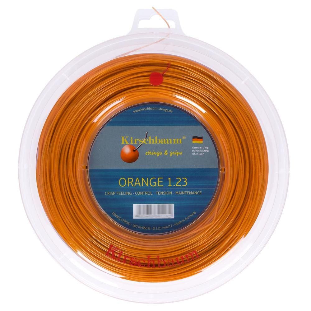 Corda Kirschbaum Super Smash Orange 17L 1.23mm Rolo com 200 Metros Laranja