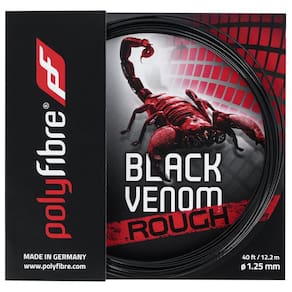 Corda Polyfibre Black Venom Rough 17L 1.25mm Preta - Set Individual