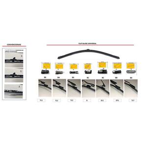 Palheta Limpador Para-Brisa Authomix A4/Astra/S10/Sandero