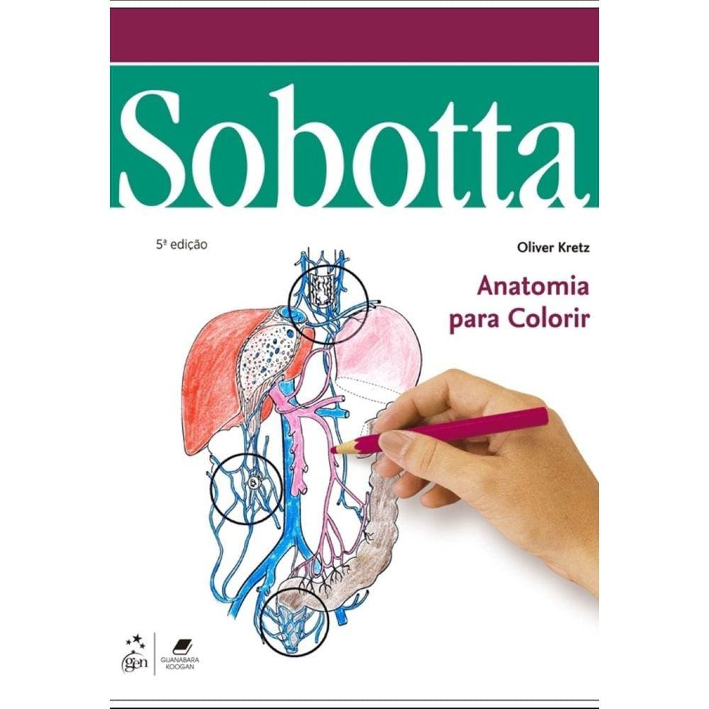 Sobotta Anatomia para Colorir