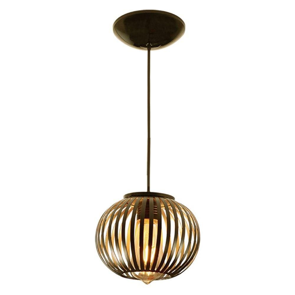 Luminária Teto Tipo Pendente Lustre 15W 65cm Mônaco Gold