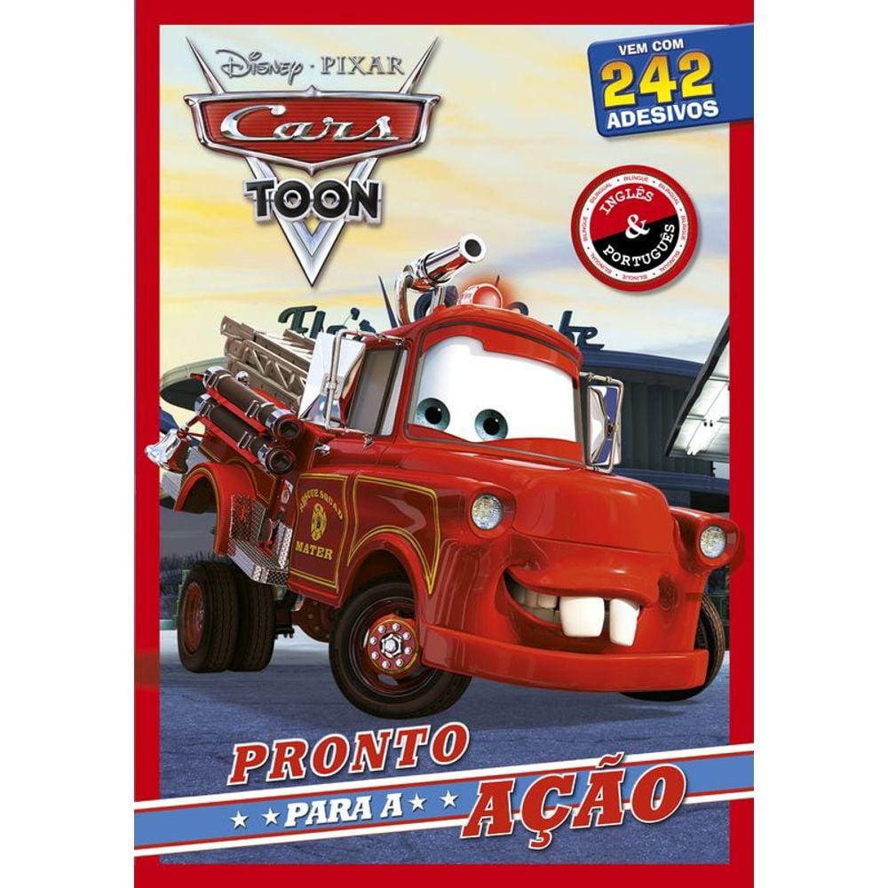 Topo de Bolo Carros Pixar l