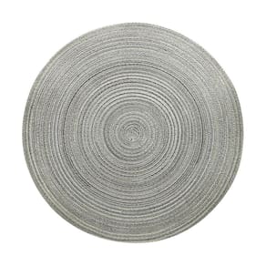 Lugar Americano Wolff Poliéster Cinza e Azul 38cm