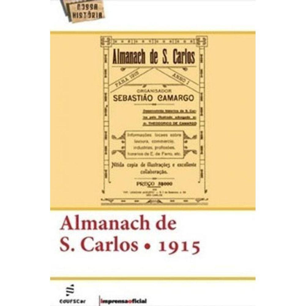 Almanach De  Sao Carlos - 1915