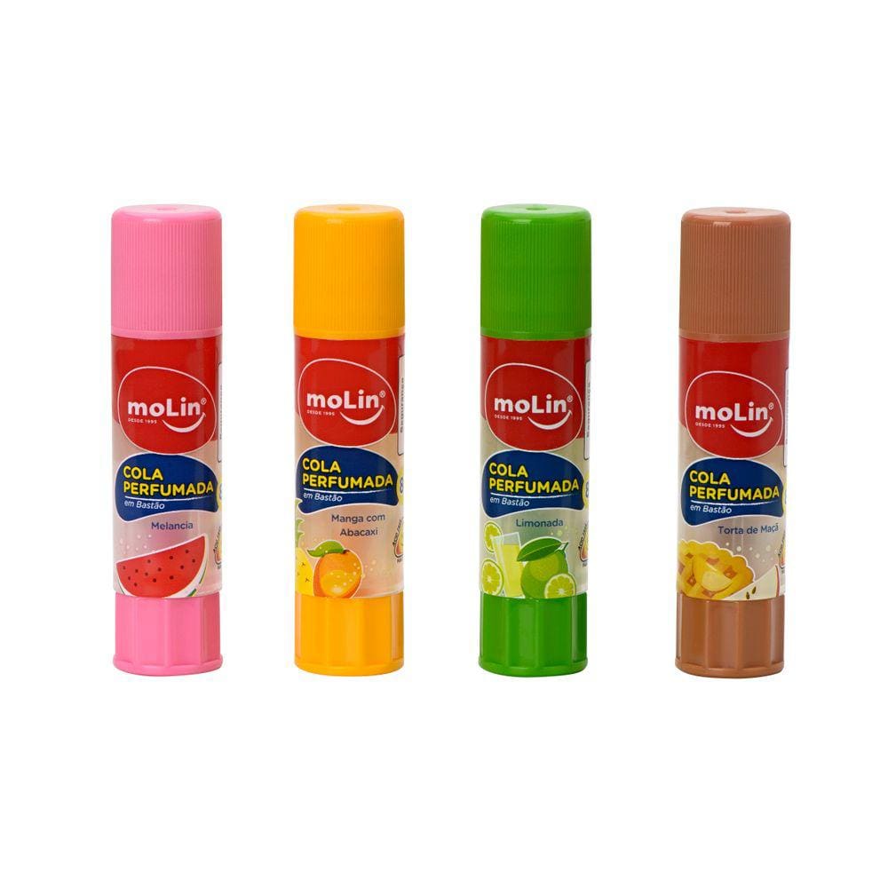 Cola em Bastão 8g Perfumada - Molin