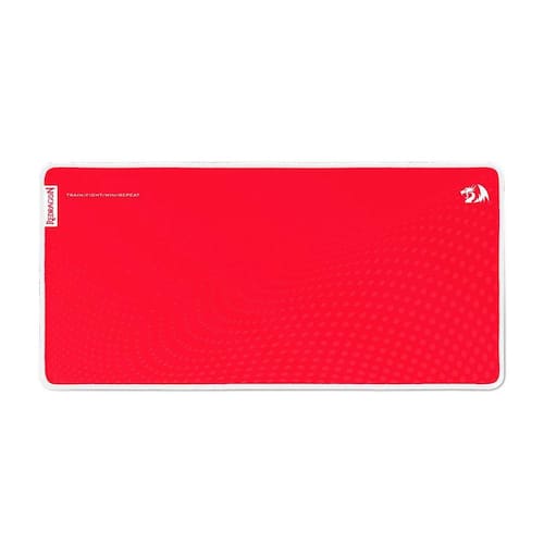 Mousepad Gamer Redragon Kunlun L, Speed, Extra Grande (880x420mm), Vermelho e Branco