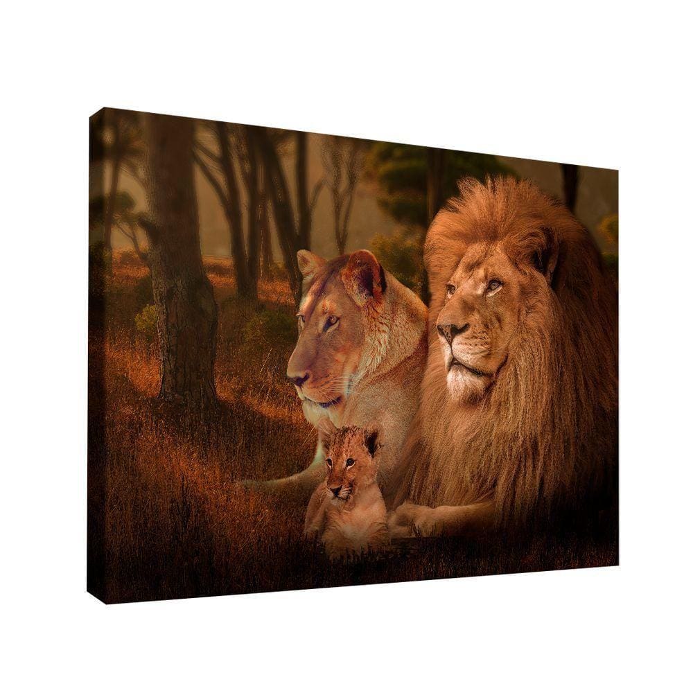Quadro Wild Family Pequeno 60x40