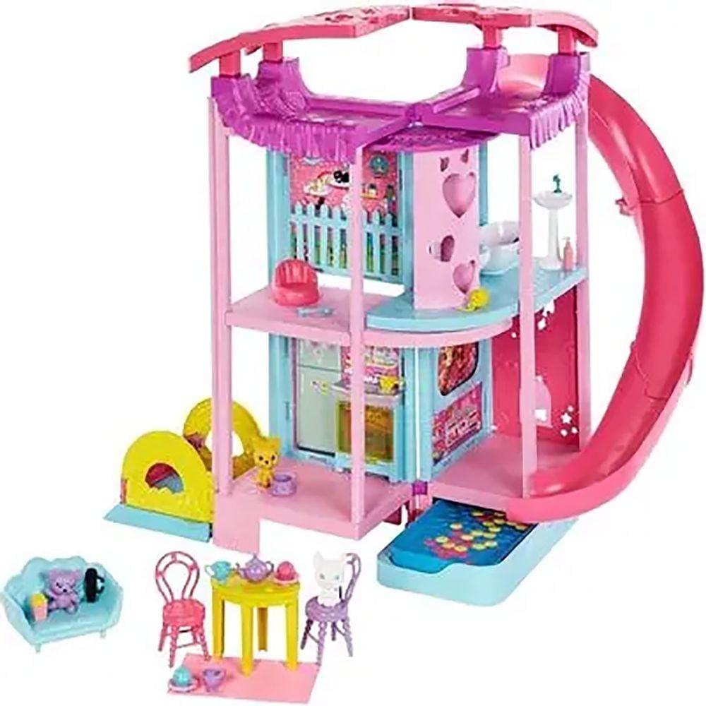 Barbie Casa 2 Andares glam Glamour com Boneca - Pirlimpimpim