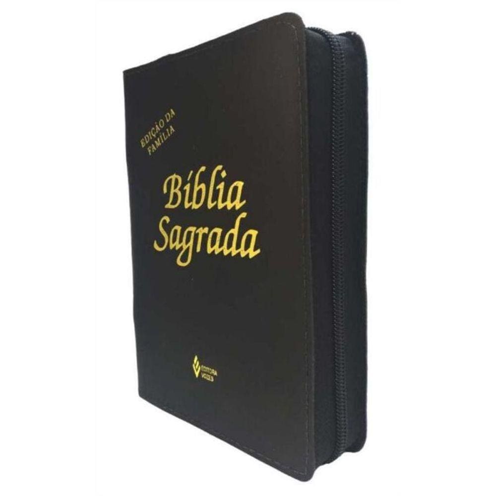 Biblia Sagrada - Ed. Familia Media Ziper