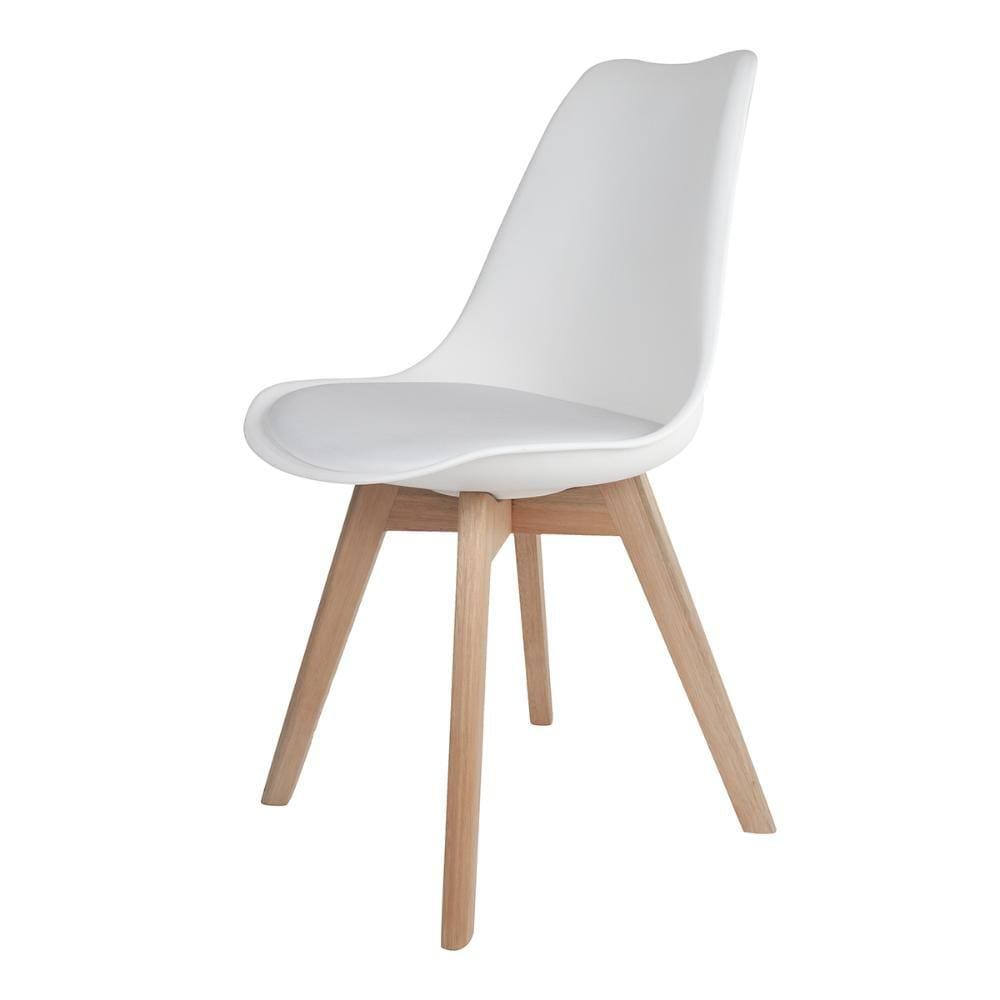 Cadeira Saarinen Wood Branca