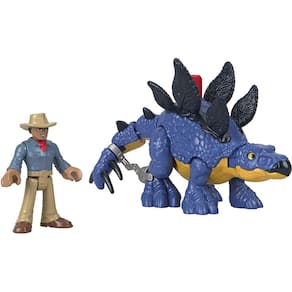 Imaginext Dinosaurio Stegosaurus com Acessórios GVV65 GVV64 - Mattel