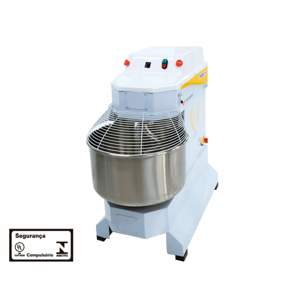 Amassadeira Espiral 40kg Monofásica 2 Velocidades Venâncio VAEM40 220v