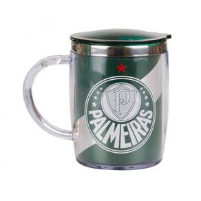 Caneca Palmeiras Térmica 450 ML