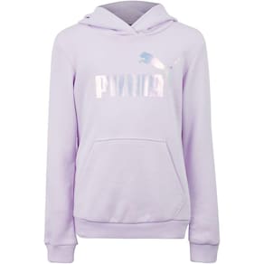 Blusão Infantil Puma com Capuz Nova Shine Logo