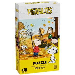 Quebra Cabeça Puzzle 500 Peças Snoopy Peanuts Grow