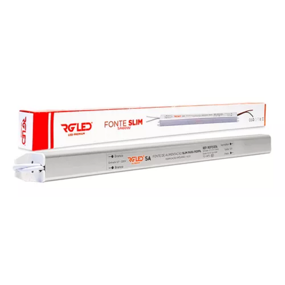Fonte de Alimentação Slim 12V 05A - 60W