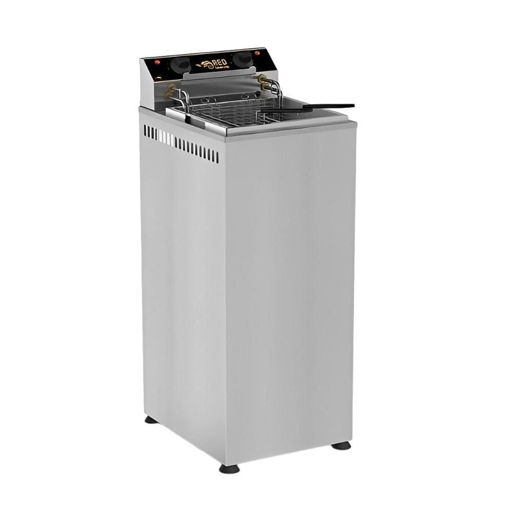 Fritadeira Eletrico 8000W De Piso Fzp8000 22L Zona Fria 220V - Red Chameleon