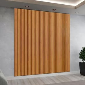 Painel Ripado Paris Mavaular 2,32m x 2,50m Para Tv até 75"