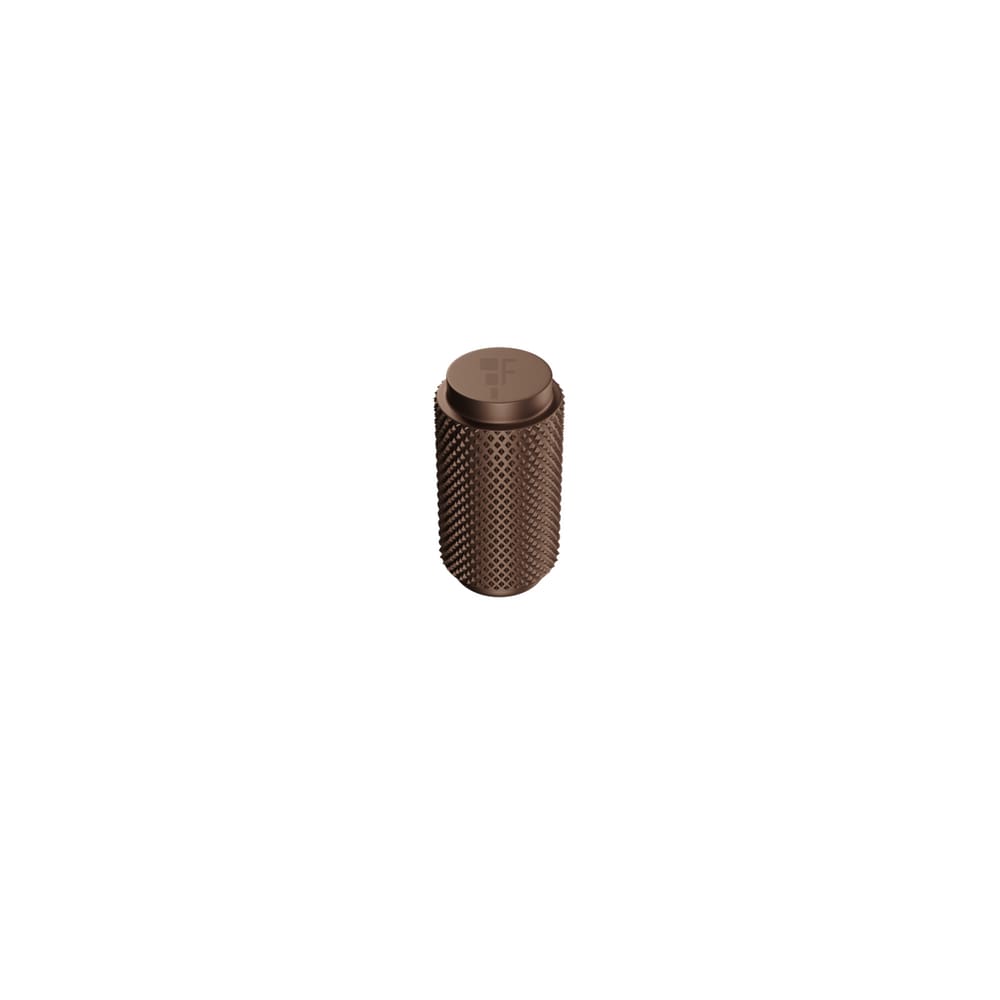 Puxador Zigrinato IL 1581 - Brown - 18x33MM