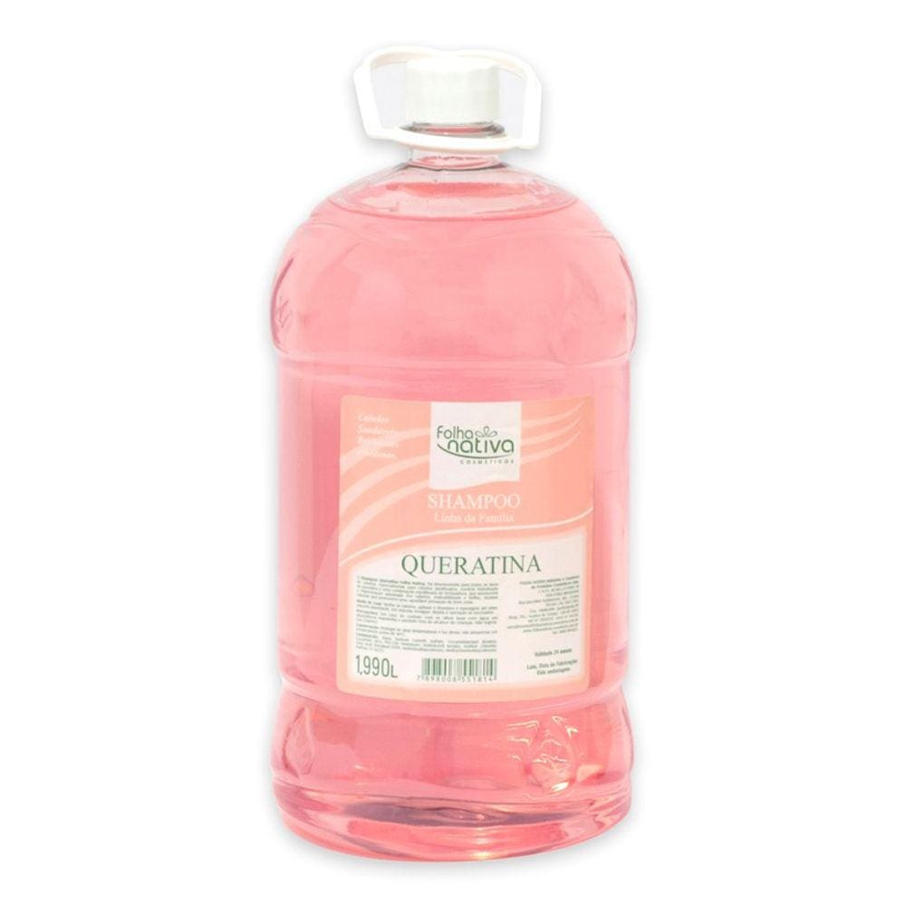Shampoo Profissional Queratina Folha Nativa 1,990L