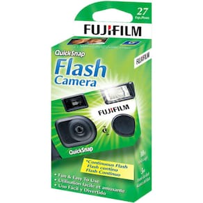 Câmera Fujifilm Quicksnap Flash 400 Descartável (27 Exposições)