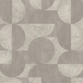 Papel de Parede Concrete Geométrico Cinza 521351