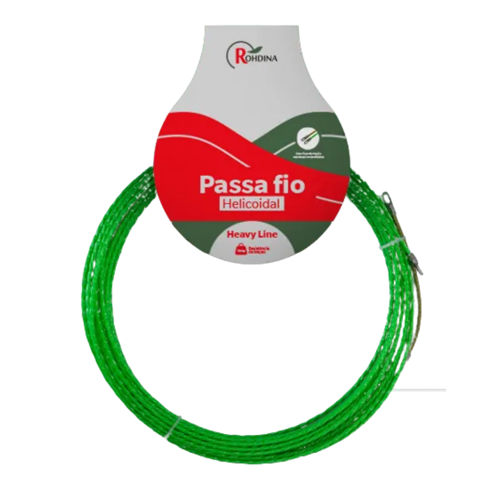 Passa Fio Helicoidal Linha Pesada