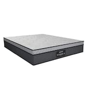 Colchão Casal Molas Ensacadas Pillow Maximus 138x188x24cm Gazin Cinza/Branco - Suporta até 120Kg por Pessoa