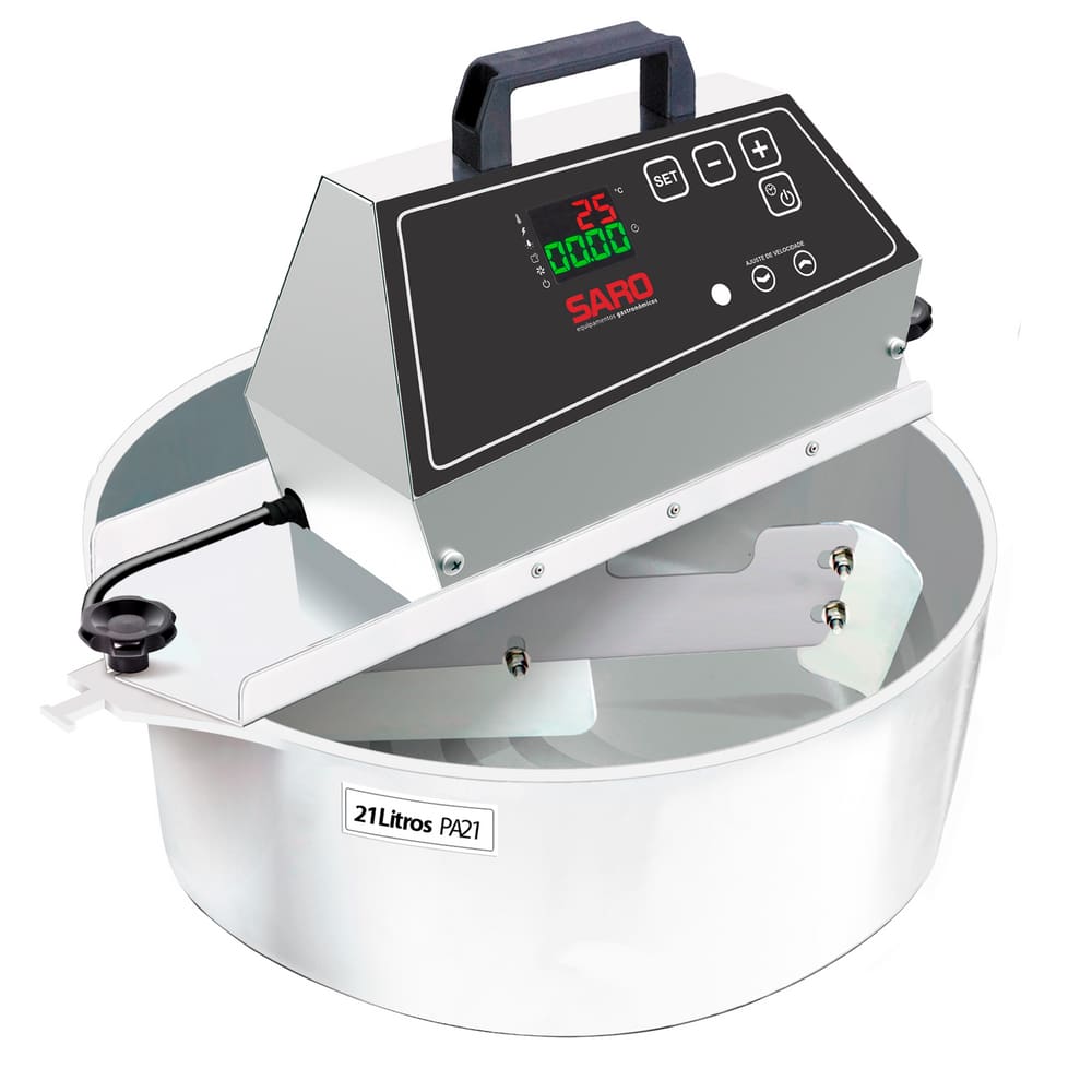 Misturador Elétrico 21 Litros Digital Bivolt 50/60 HZ Saro
