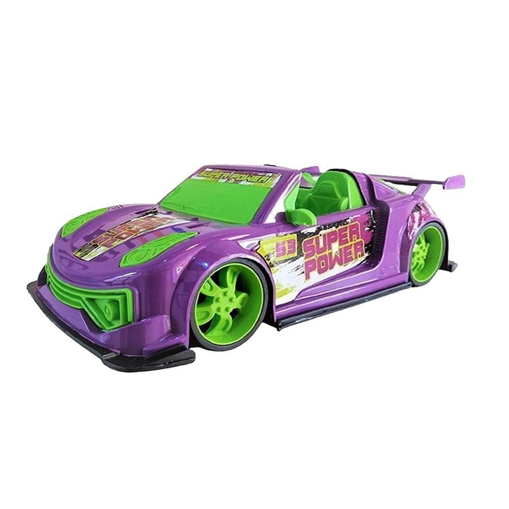 Carro Super Conversível Para Barbie Pink Grande 60 Cm Líder