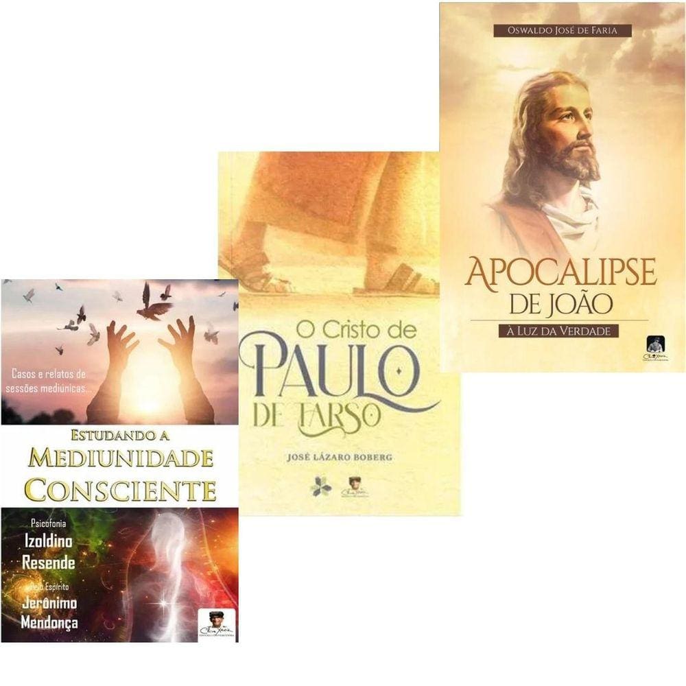 Combo Estudo Doutrinário com 3 Livros