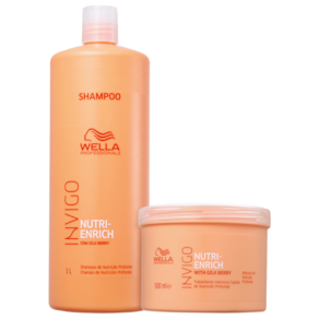 Kit Wella Professionals Invigo Nutri-Enrich Super Salon (2 Produtos)