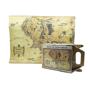 Quebra-cabeça Puzzle Mapa Terra Média de 500 peças em MDF