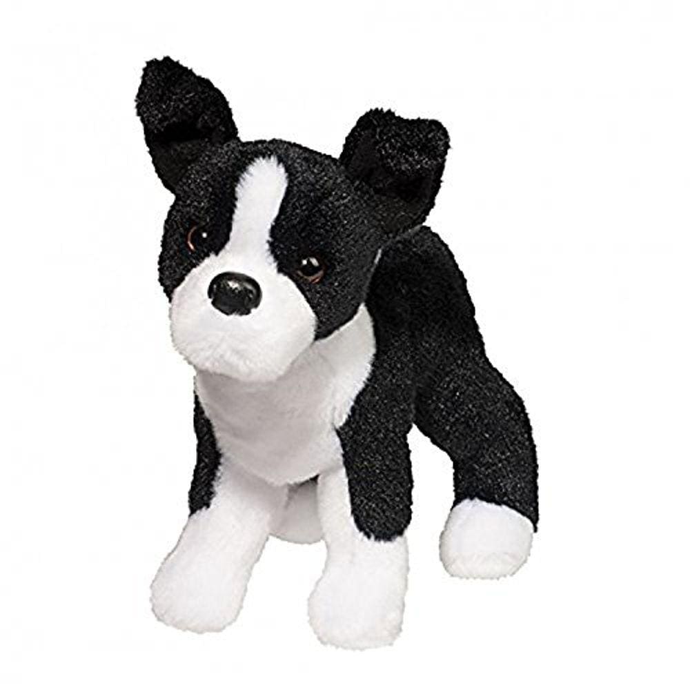 Quincy de pelúcia Boston Terrier cachorro - Douglas - 80 caracteres