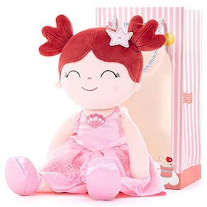 Gloveleya Baby Doll Menina Presentes Bonecas de pelúcia Mansão de brinquedo Princesa Qearl 16 "