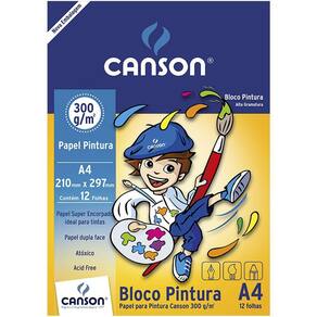 Bloco de Pintura Infantil A4 300g 12fls Canson 66667091