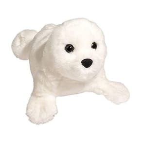 Douglas Polvilhe Harpa Foca Filhote de Pelúcia Bicho de Pelúcia