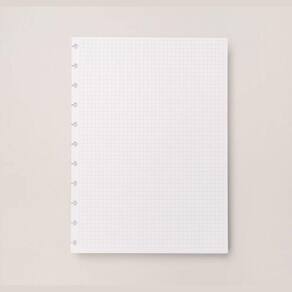 Refil Quadriculado 90g Caderno Inteligente Médio 50Fls Cirm3005