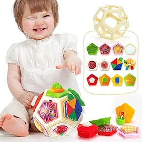 Brinquedos Montessori de 6 a 12 meses - Busy Activity Fidget